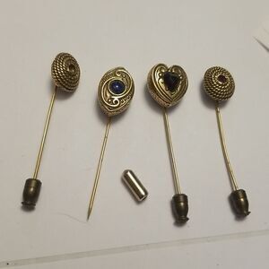 Vintage lot of pins gold tone Estate find